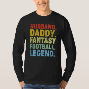 Camiseta Papá, marido, padre de la leyenda del fútbol