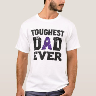 Camiseta Papá más duro que nunca Concienciación sobre el cá