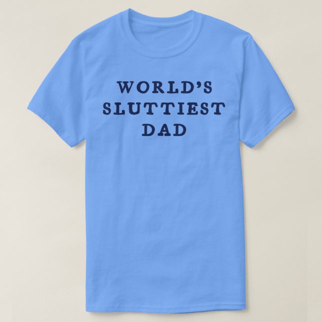 Camiseta papá más pobre del mundo (Diseño del anverso)