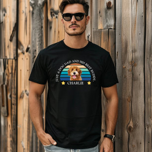 Camiseta Papá Mascota foto perro