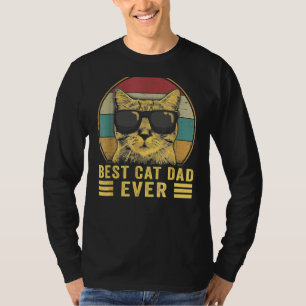 Camiseta Papá Mejor Gato De Los Hombres Papi Papi Día 3