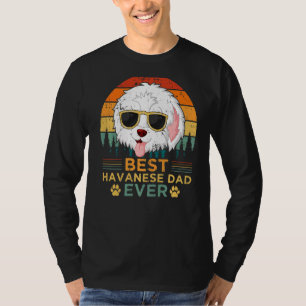 Camiseta Papá mejor hispano hispano de perro hispano