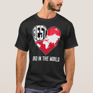 Camiseta Papá Mejor Padre En El Día Mundial Del Padre Guay 