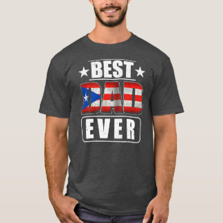 Camiseta Papá mejor puertorriqueño que nunca Puerto Rico