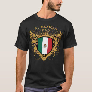 Camiseta Papá mexicano del número uno