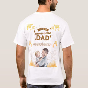 Camiseta Papá: Mi Ancla, Mi Héroe