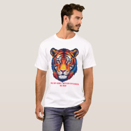 Camiseta "Papá, mi héroe - Majestuoso tributo a la cabeza d