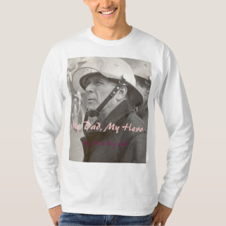 Camiseta Papá, mi héroe, mi papá, mi papá, mi héroe