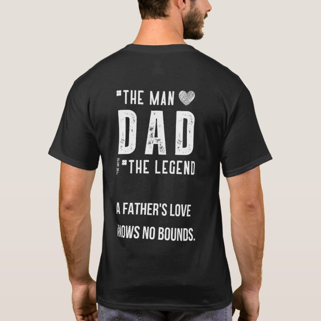 Camiseta Papá: Mi mayor bendición (Reverso)