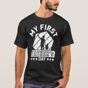 Camiseta Papá mi primer amor mi eterno día de padre héroe