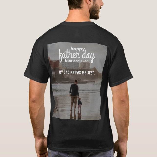 Camiseta Papá: Mi Protector ForeverDad: Mi Protector Foreve (Reverso)