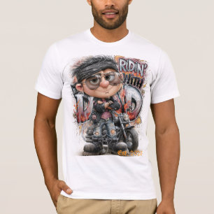 Camiseta Papá Motociclista Motero