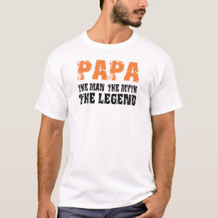Camiseta Papá (naranja)
