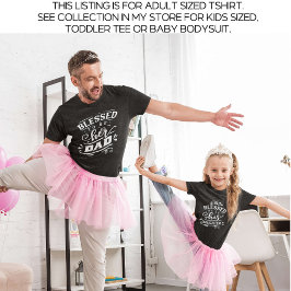 Camiseta Papá negro y yo estamos a la par