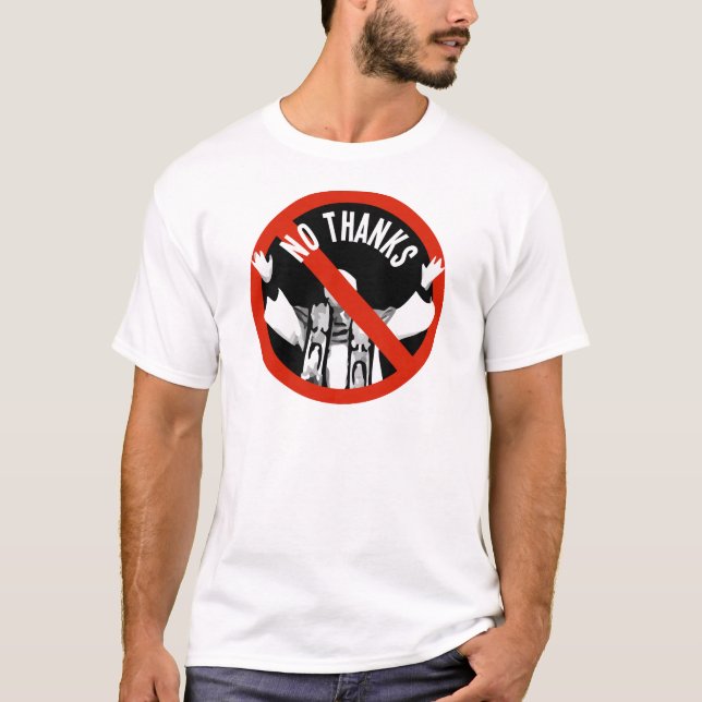 Camiseta Papa No Thanks (Anverso)