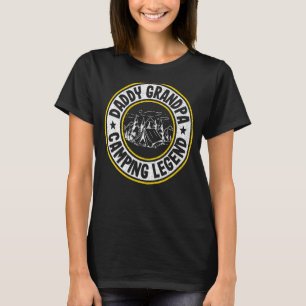 Camiseta Papá Noel Abuelo Camping Leyenda Rv Camper Dad Ou