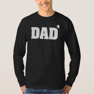Camiseta Papá Noel al cuarto Día del Padre Poder para papá 