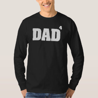 Camiseta Papá Noel al cuarto Día del Padre Poder para papá