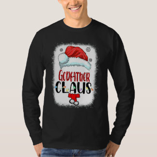 Camiseta Papá Noel Blanqueado Claus Navidad Combinando 
