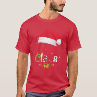 Camiseta Papa Noel Claus Navidad Pijama Familiar a Juego