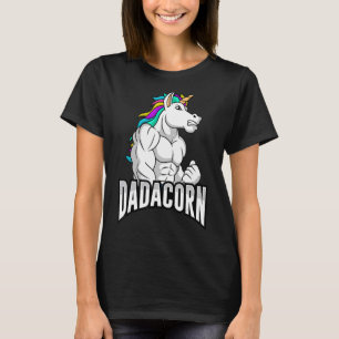 Camiseta Papá Noel Dadacorn Unicornio Para Ser Bodybuild