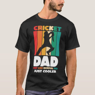 Camiseta Papá Noel de Cricket como un papá normal