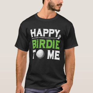 Camiseta Papá Noel De Golf Me Dice Feliz Cumpleaños Guay