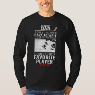 Camiseta Papá Noel De Hockey Sobre Hielo Algunas Personas T