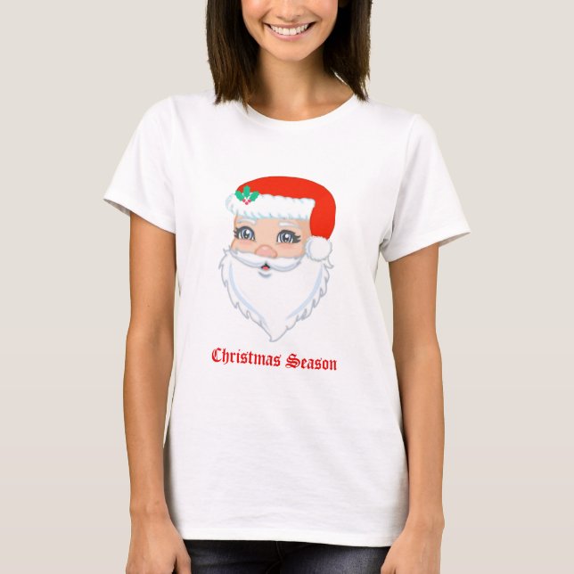 Camiseta Papá Noel de Navidad (Anverso)