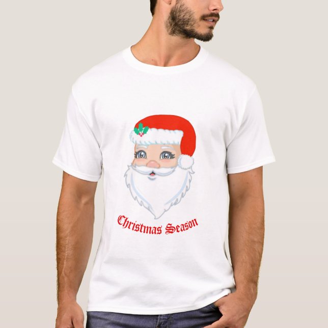 Camiseta Papá Noel de Navidad (Anverso)