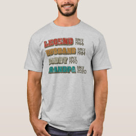 Camiseta Papá Noel del marido de la leyenda