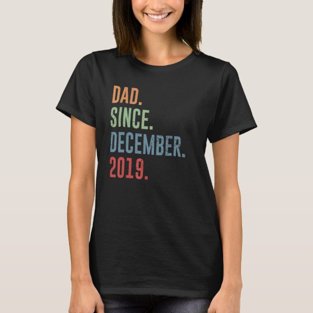 Camiseta Papá Noel Desde Diciembre De 2019 (Anverso)