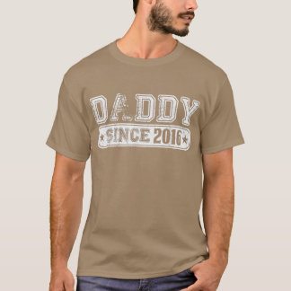 Camiseta Papá Noel desde el 2016 regalo de nuevo papá del D