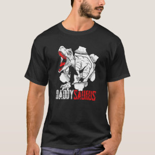 Camiseta Papá Noel Dino T Rex Padre Papa Poppa Padre Ste