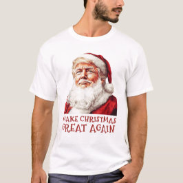 Camiseta Papá Noel Donald Trump vuelve a hacer grandes las 