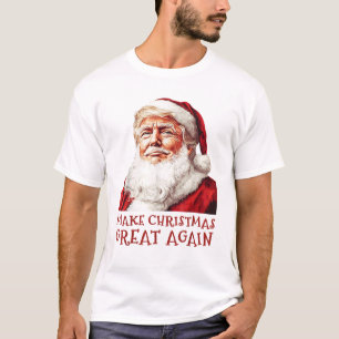 Camiseta Papá Noel Donald Trump vuelve a hacer grandes las 