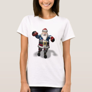 Camiseta Papá Noel en el día del boxeo