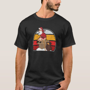 Camiseta Papá Noel En Las Revistas De Los Navidades De Chim