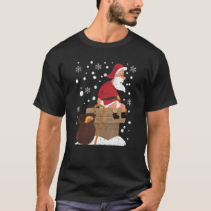 Camiseta Papá Noel En Las Revistas De Los Navidades De Chim