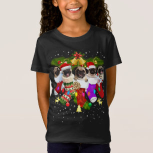 Camiseta Papá Noel en los Navidades agarra graciosa amante 