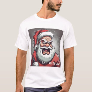 Camiseta ¡Papá Noel enojado!