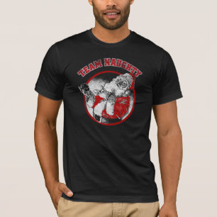 Camiseta Papá Noel - equipo travieso