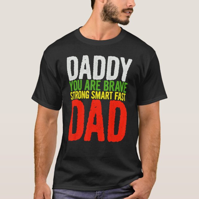 Camiseta Papá Noel, eres valiente y listo. (Anverso)