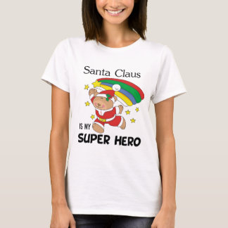 Camiseta Papá Noel es mi navidad del super héroe