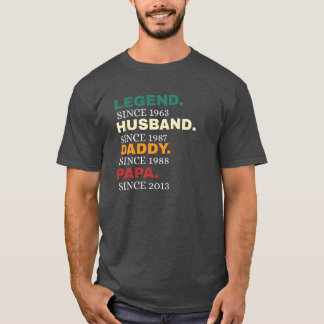 Camiseta Papá Noel, Esposo de la Leyenda.