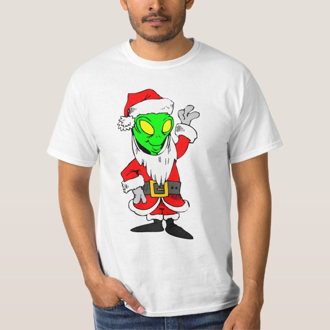 Camiseta Papá Noel extranjero (Anverso)