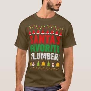 Camiseta Papá Noel favorito del complemento Navidad navidad