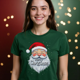 Camiseta Papá Noel - Feliz Navidad