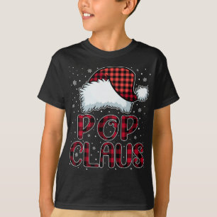 Camiseta Papá Noel Feliz Navidad Búfalo Rojo Santa