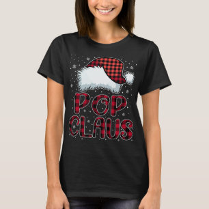 Camiseta Papá Noel Feliz Navidad Búfalo Rojo Santa